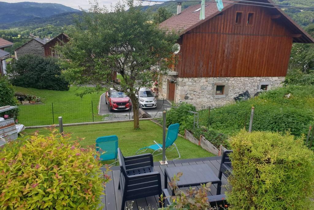 Villard Au Coeur De La Vallee Verte Entre Lac Et Montagne المظهر الخارجي الصورة